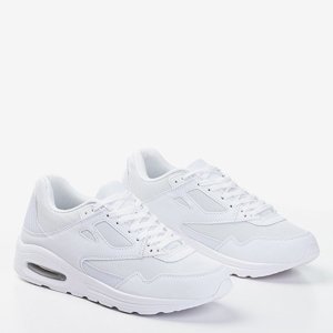 OUTLET Chaussures de sport blanches pour hommes Soliak - Footwear