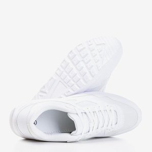 OUTLET Chaussures de sport blanches pour hommes Soliak - Footwear