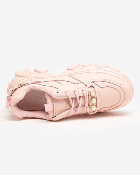OUTLET Chaussures de sport femme, baskets roses Martik - Footwear