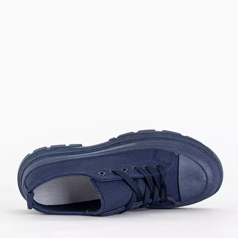 OUTLET Chaussures de sport femme bleu marine Isidu - Chaussures