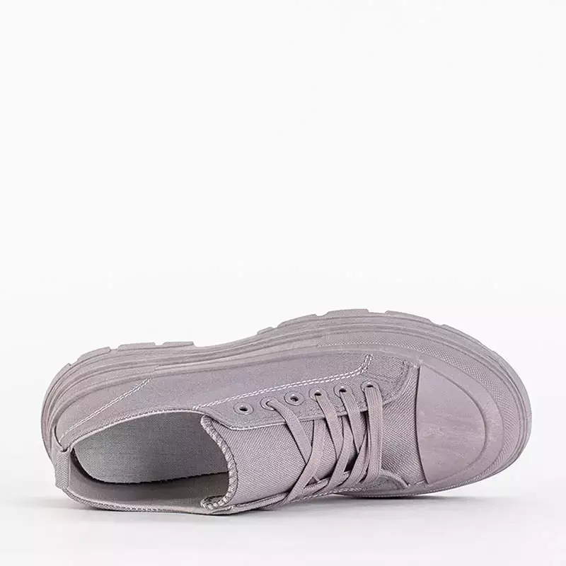 OUTLET Chaussures de sport femme grises Isidu - Chaussures