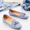 OUTLET Mocassins à franges Blue Taussima - Chaussures