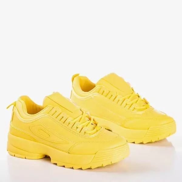 OUTLET Sneakers de sport That's It jaunes pour femmes - Footwear