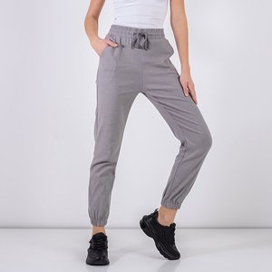 Pantalon cargo femme gris - Vêtements