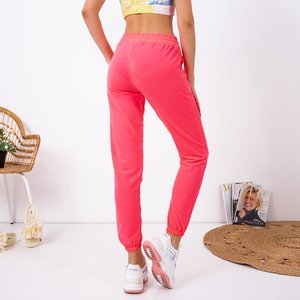 Pantalon de jogging femme rose fluo - Vêtements