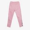 Pantalon de jogging rose à rayures - Vêtements