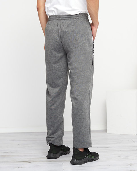 Pantalon de survêtement gris homme - Vêtements