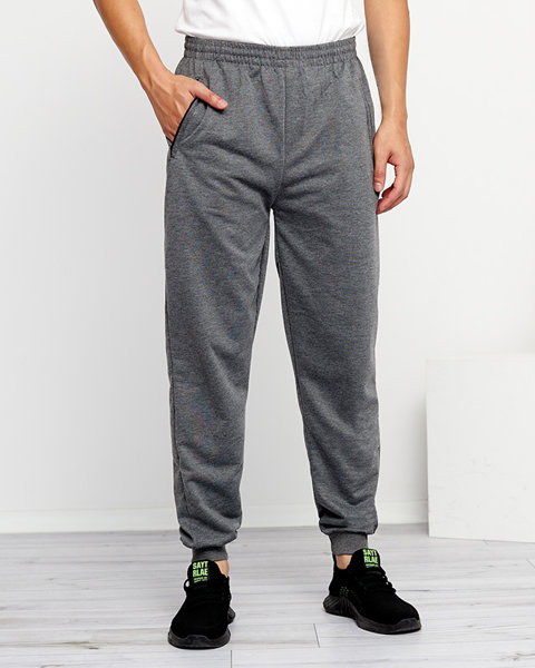 Pantalon de survêtement gris pour homme - Vêtements