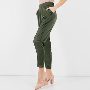 Pantalon vert femme - Vêtements