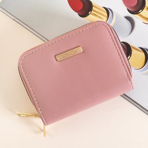 Petit portefeuille rose pour femmes - Portefeuille