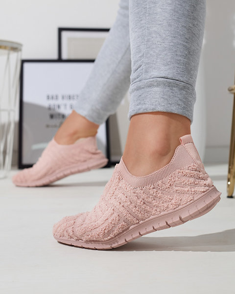 Rose Chaussures de sport pour femmes à enfiler Kerliv- Footwear