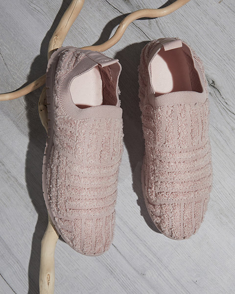 Rose Chaussures de sport pour femmes à enfiler Kerliv- Footwear
