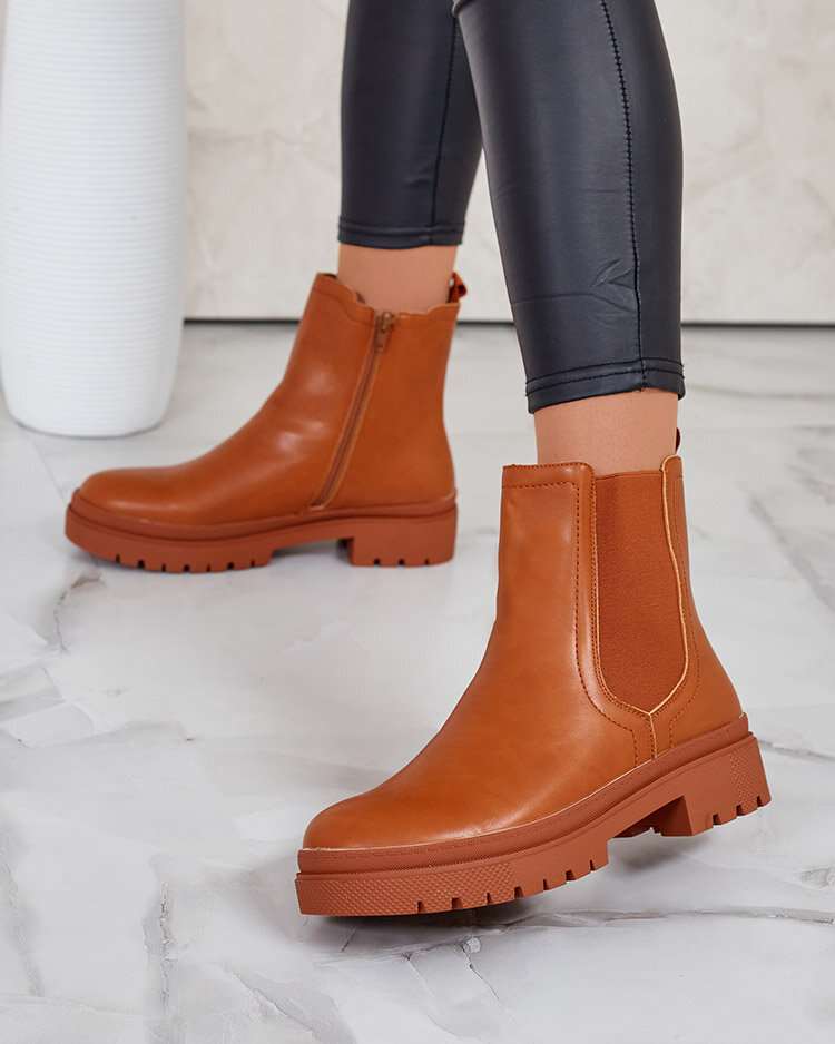 Royalfashion Bottes Dovivas en cuir eko pour femme