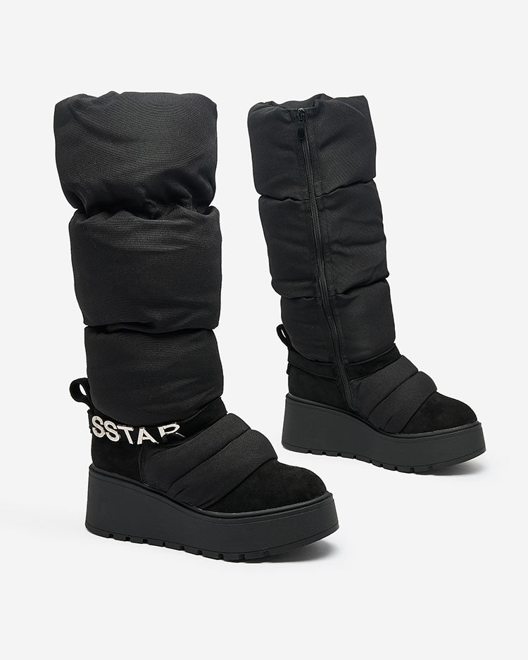 Royalfashion Bottes pour femmes a'la snow boots Dertrata