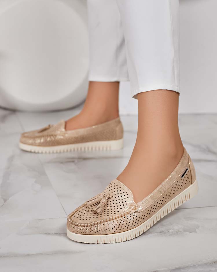 Royalfashion Mocassins ajourés femme Molaffa