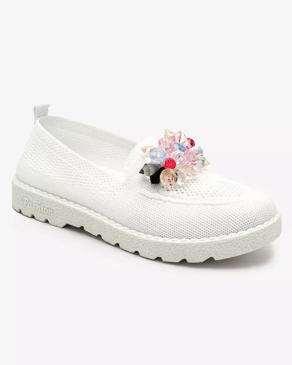 Royalfashion Mocassins décorés pour femme Hewenti