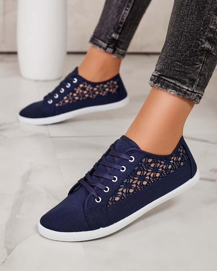 Royalfashion Women's Allim Lace-up Sneakers