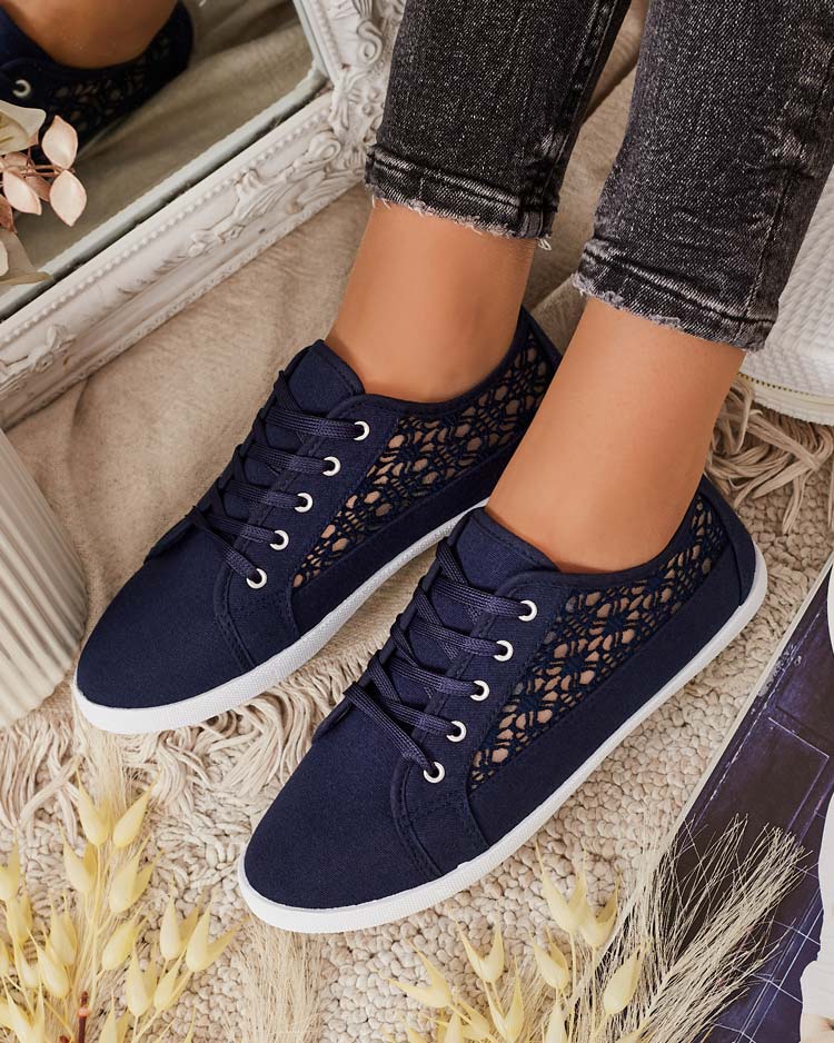 Royalfashion Women's Allim Lace-up Sneakers