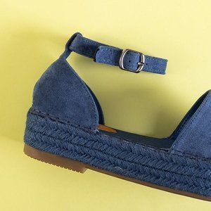 Sandales bleues Sitra pour femmes - Chaussures