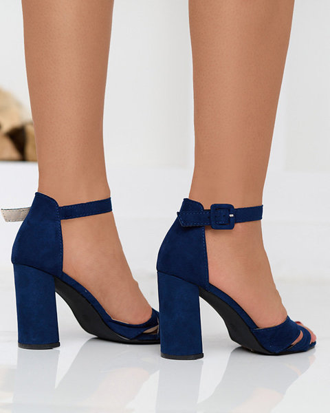 Sandales femme bleu marine sur tige Lexyr - Footwear