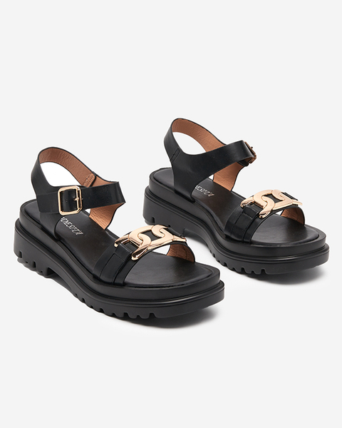 Sandales noires pour femmes Blascita - Footwear