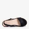 Sandales noires pour femmes sur la plateforme Rosienna - Footwear