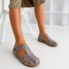 Sandales pour dames Cabin Cut Out grises - Chaussures