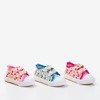 Sneakers Maddy rose velcro pour enfants - Footwear