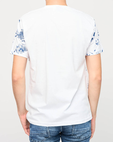 T-shirt blanc pour homme avec le mot ENJOY - Vêtements