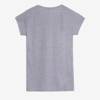 T-shirt gris clair pour femme avec imprimé - Vêtements 1