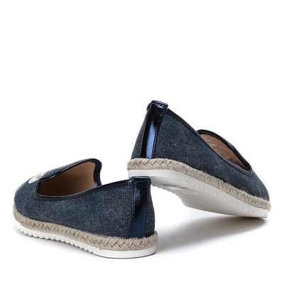 Espadrilles bleues à motif floral Hoa - Footwear