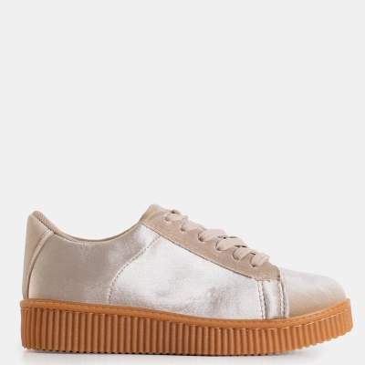 OUTLET Chaussures de sport femme beige Filua - Chaussures