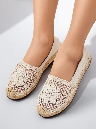 Royalfashion Espadrilles perforées pour femmes Verela