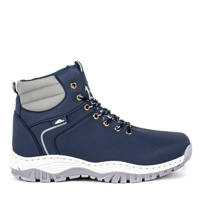 OUTLET Bottines sport bleu marine avec semelle intérieure grise avec isolation Arctica - Footwear