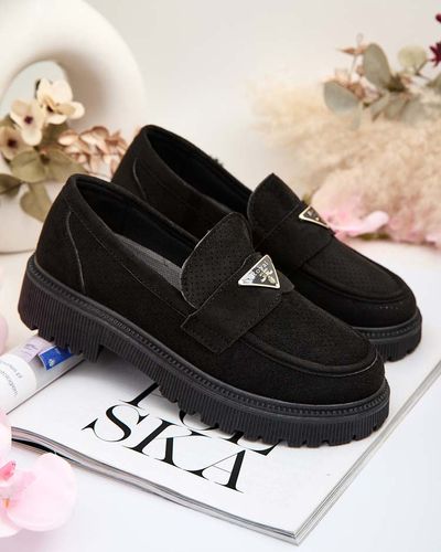 Élégantes Chaussures pour Femmes Nera en Cuir Écologique