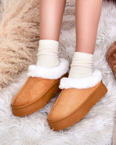 Royalfashion Bottes courtes pour femmes a'la snow boots Kapfiee