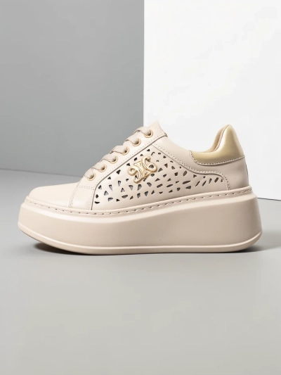 Royalfashion Baskets de sport perforées pour femmes Jovixi