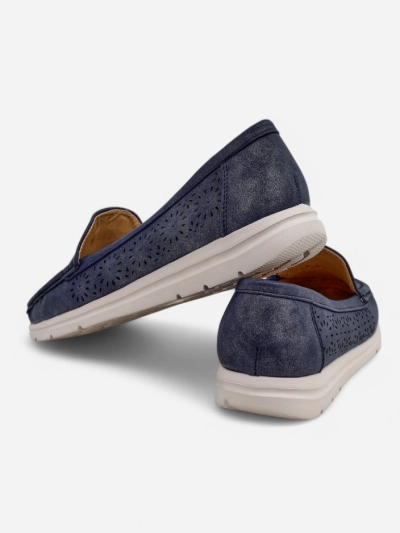 Mocassins perforés Royalfashion pour femmes Besset