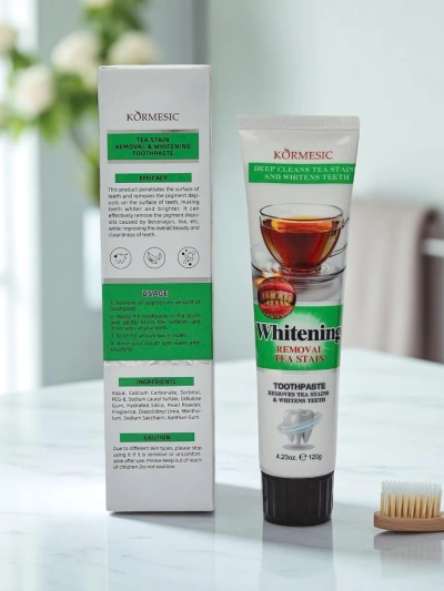 Dentifrice blanchissant et détachant