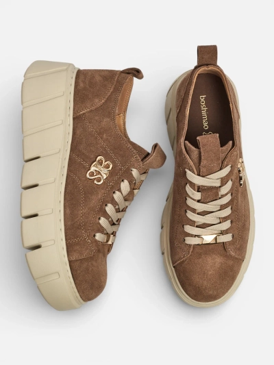 Baskets de sport pour femmes en cuir naturel Renos