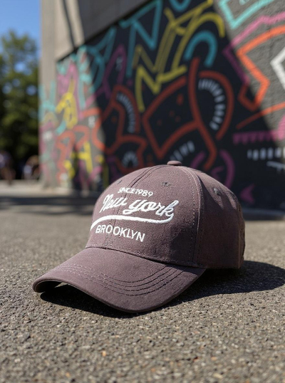 Casquette Royalfashion avec visière New York Brooklyn Unisexe