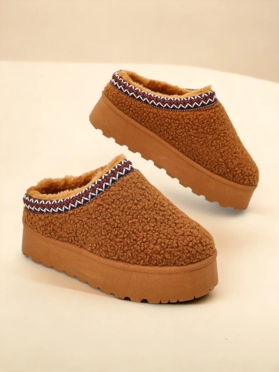 Royalfashion Courtes bottes de neige pour femmes Selio
