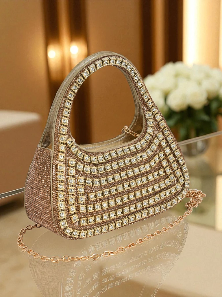 Royalfashion Pochette pour femme avec zircons Myra Quill