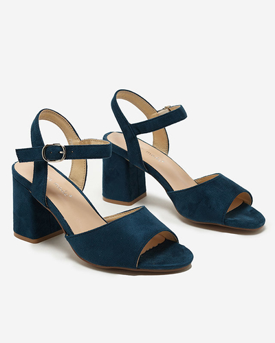 OUTLET Sandales bleu marine sur le poteau Elga - Footwear