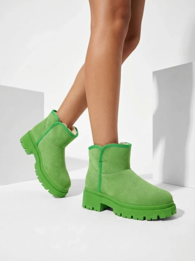 Royalfashion Bottines à la neige pour femmes Hozises