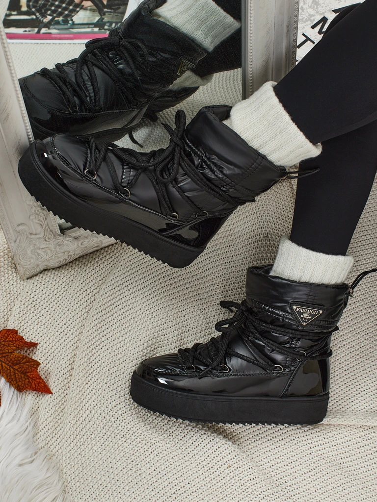 Bottes de neige pour femmes a'la avec fourrure Lysmora