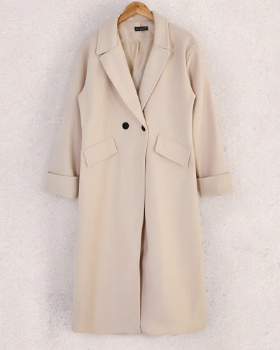 Royalfashion Manteau long pour femme