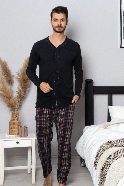Pyjama en coton pour hommes de Royalfashion