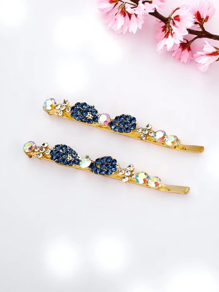 Royalfashion Épingle à cheveux avec strass et petits nœuds Tiny Bows