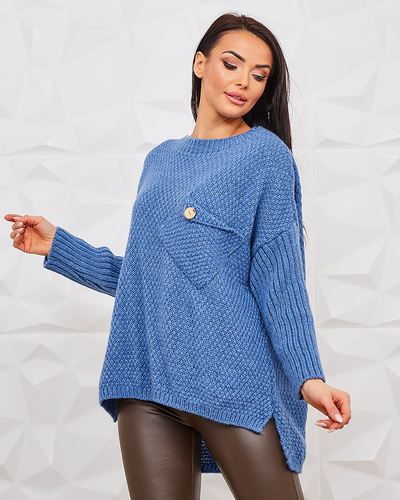 Royalfashion Bleu Pull femme